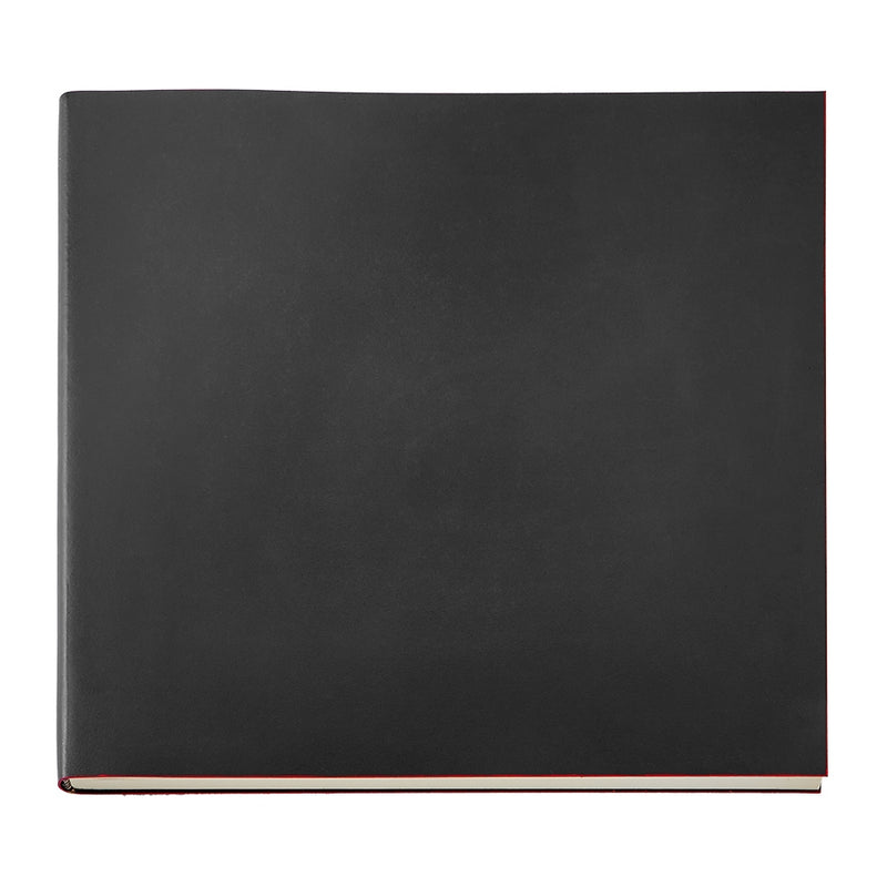Large Sketchbook  Black Italian Bonded Leather – Graphic Image